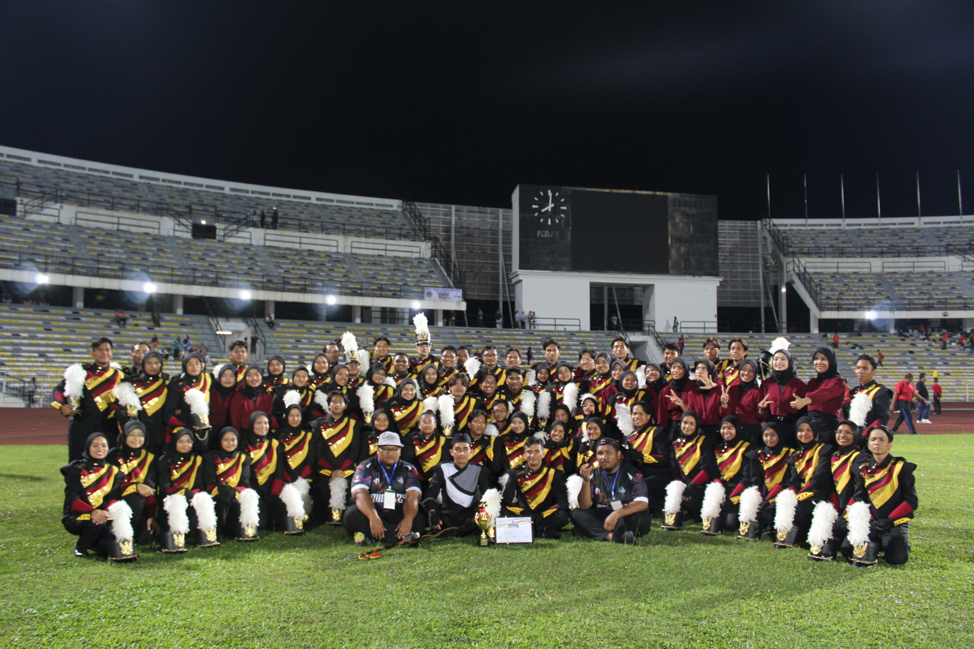 Marching band competition